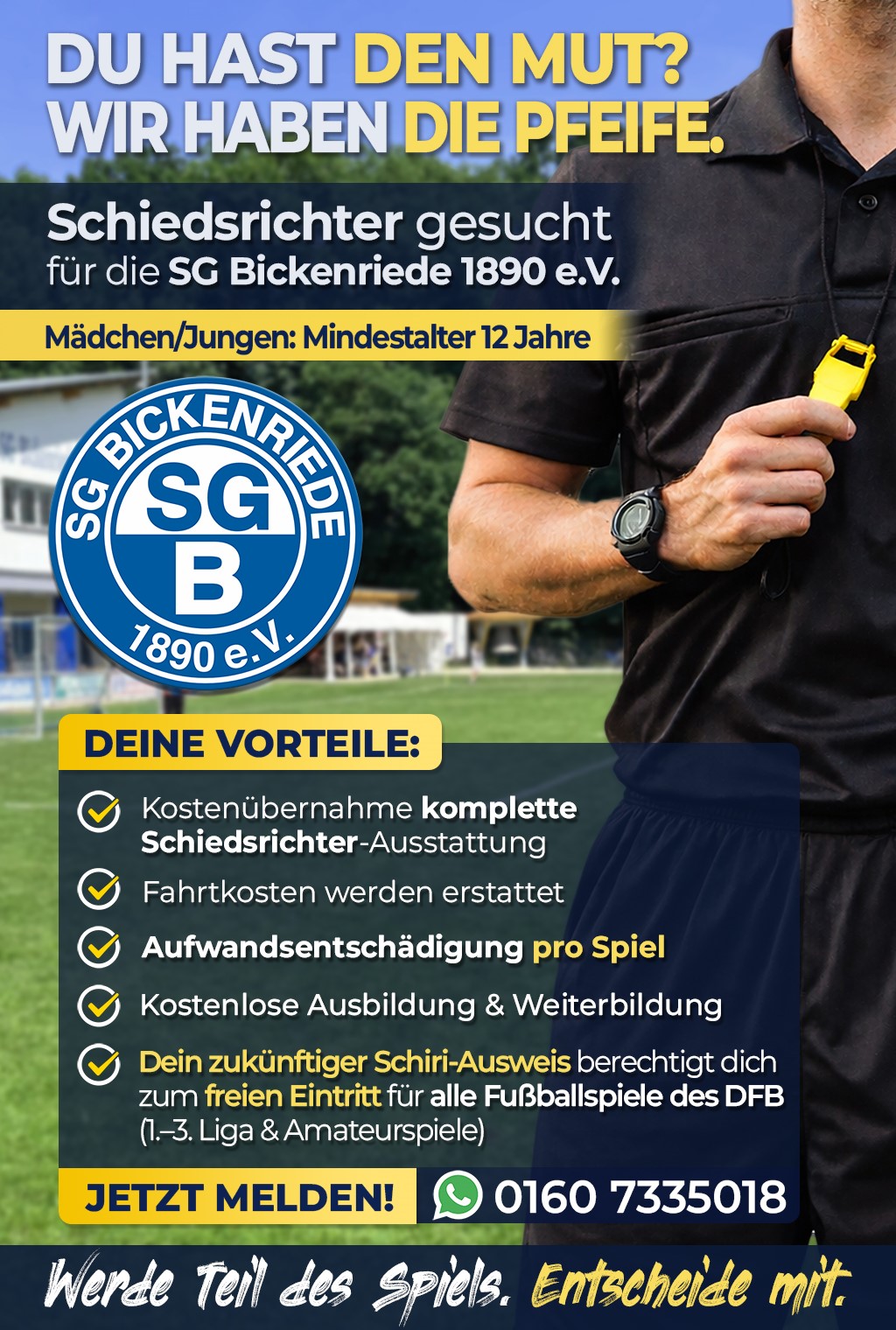 20260107 Schiedsrichter gesucht